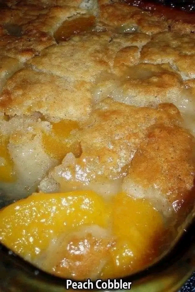 Peach Cobbler Food Recipes